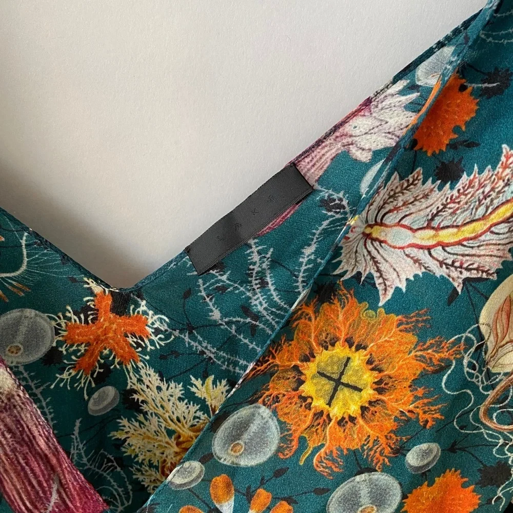 LAKE STUDIO Rolled Floral Midi Dress - Picture 4 of 7